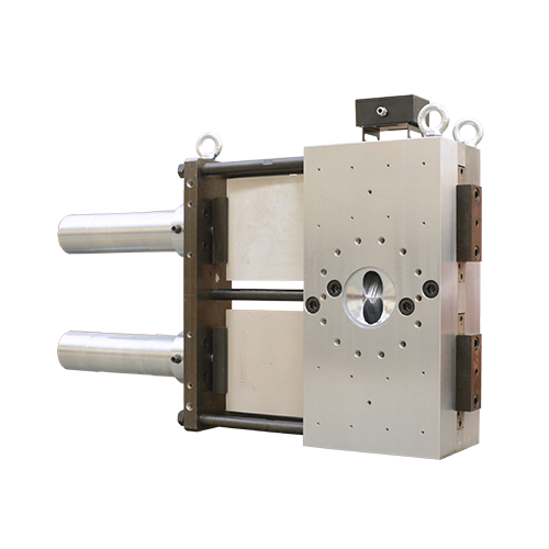 雙板雙工位液壓換網器